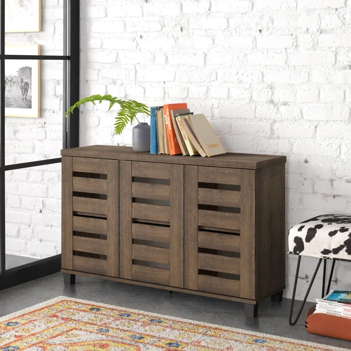 Lismore 16 pair top shoe storage cabinet