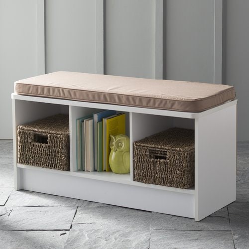 Entryway Shoe Rack Bench Shoe Storage with Shelves, Espresso - On