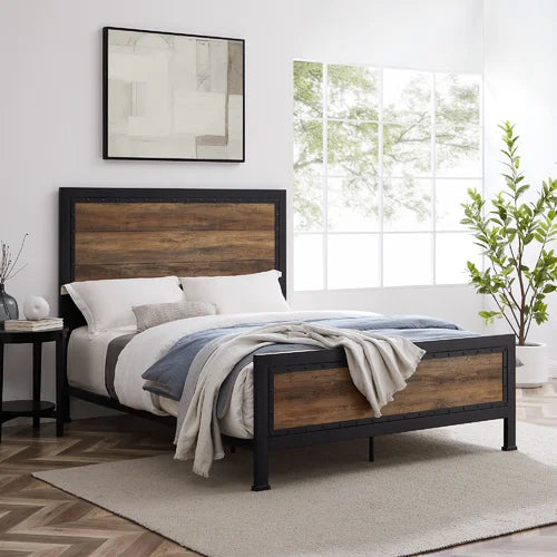 Low profile shop standard bed frame