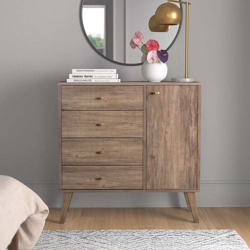 Drifted grey outlet dresser