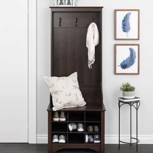 Angelica hall tree with bench and shoe storage outlet