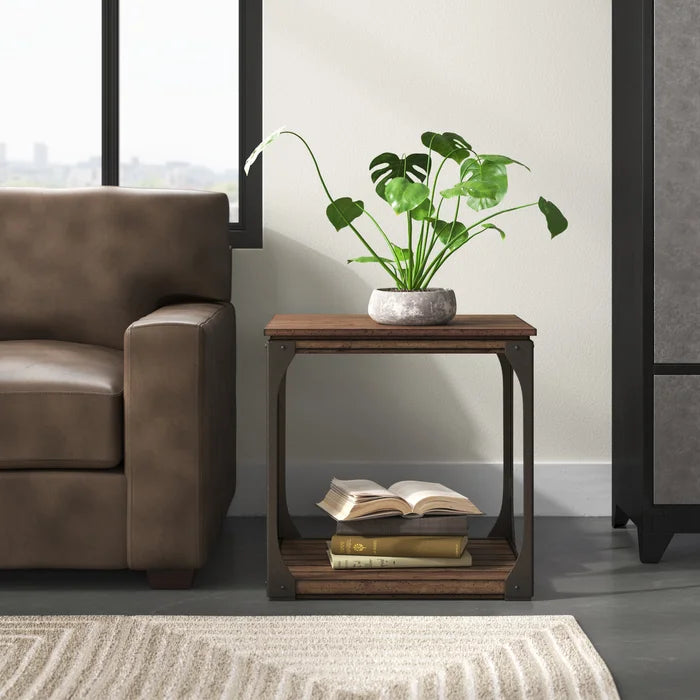 Floor shelf end table sale