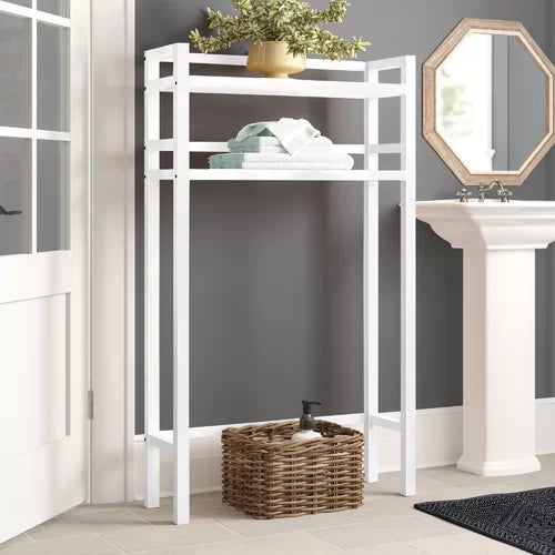Solid wood over deals the toilet storage