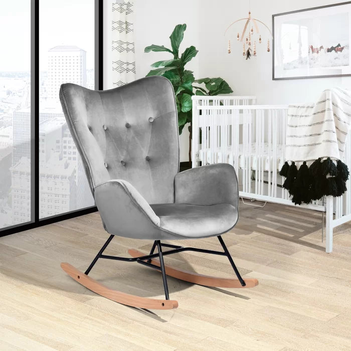 Channel Rocking Chair Vintage Inspired Perfect for your Relaxation and Comfortable