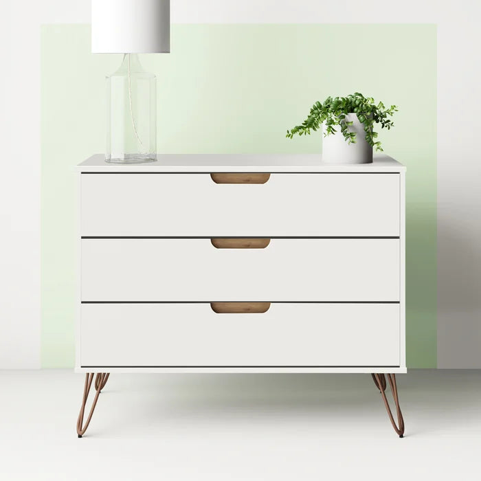 Chehalis 3 store drawer bachelor's chest