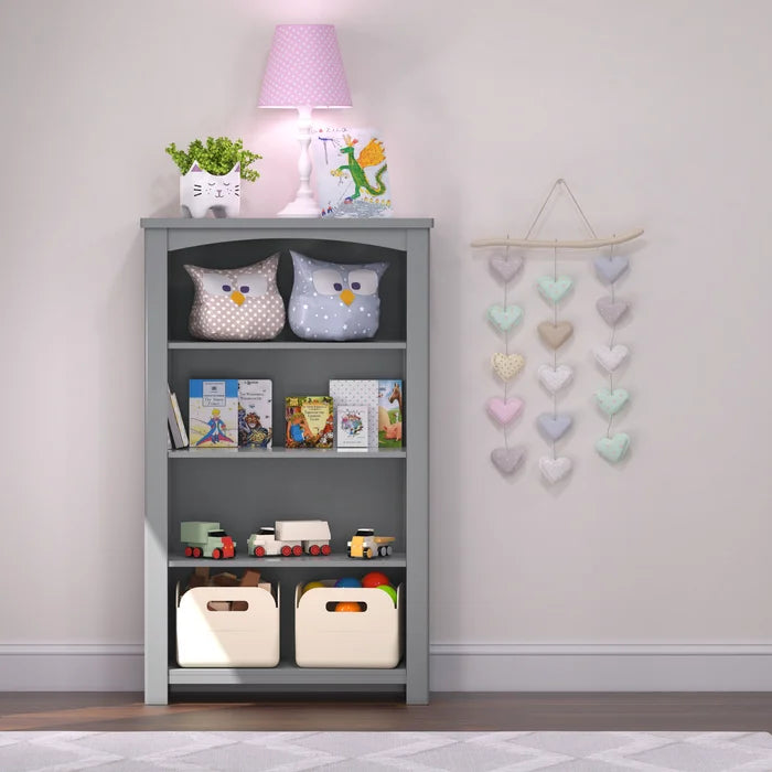 Gray 2025 bookcase nursery