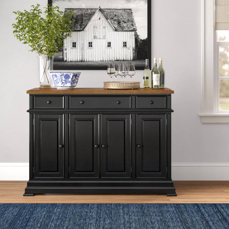 60 inch top wide sideboard