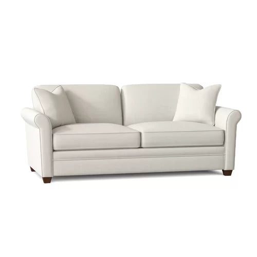 Santucci 79 outlet round arm sofa