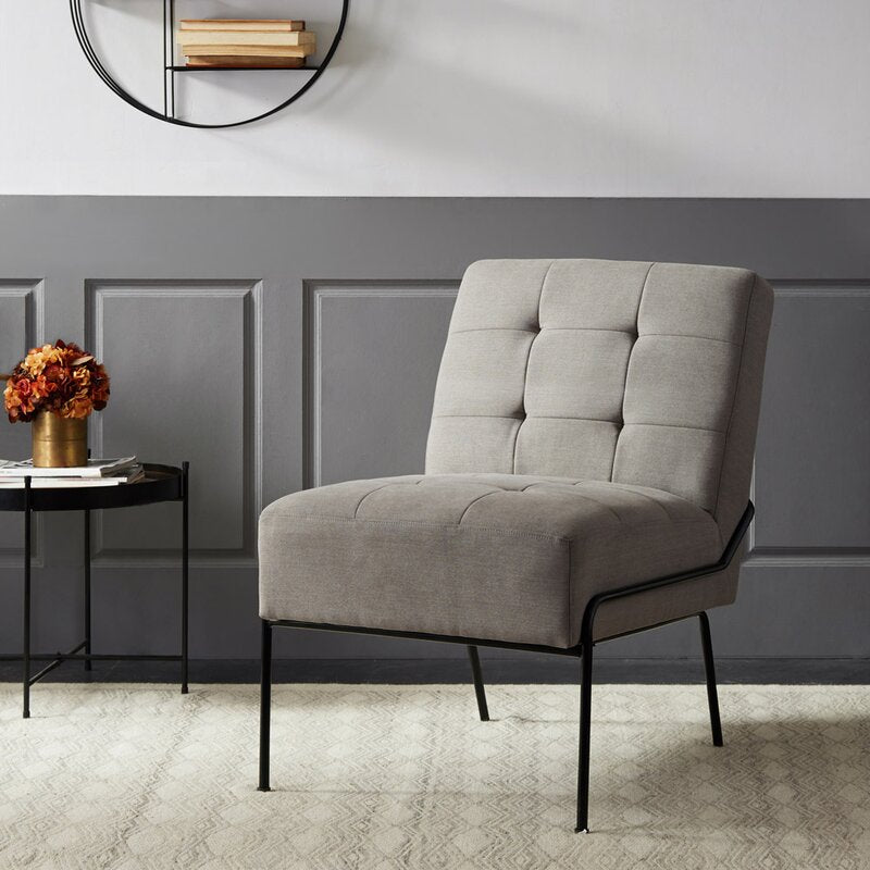 West elm parker deals slipper chair