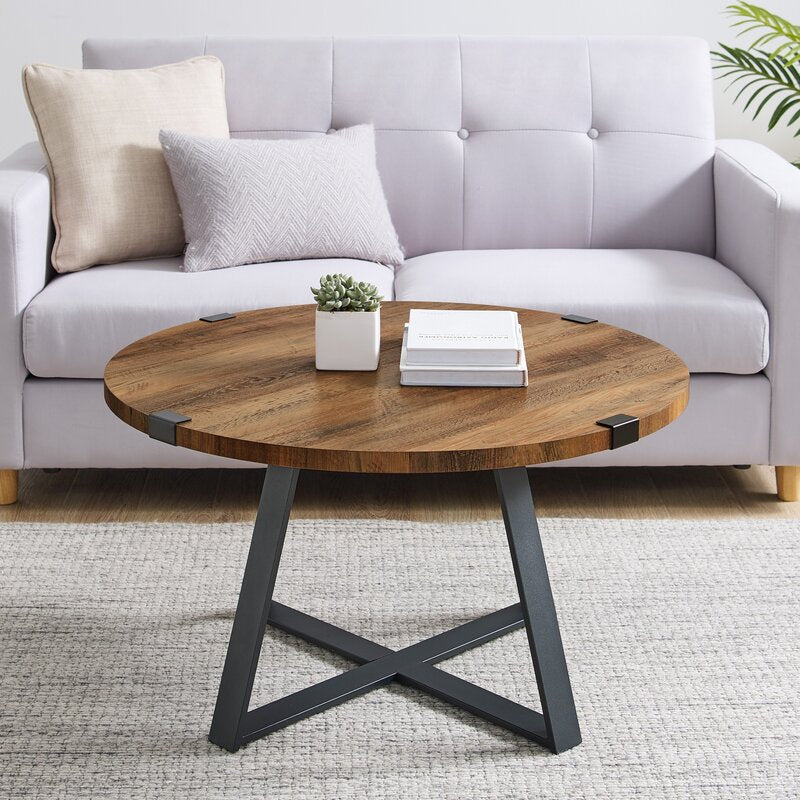 Cross leg coffee table discount