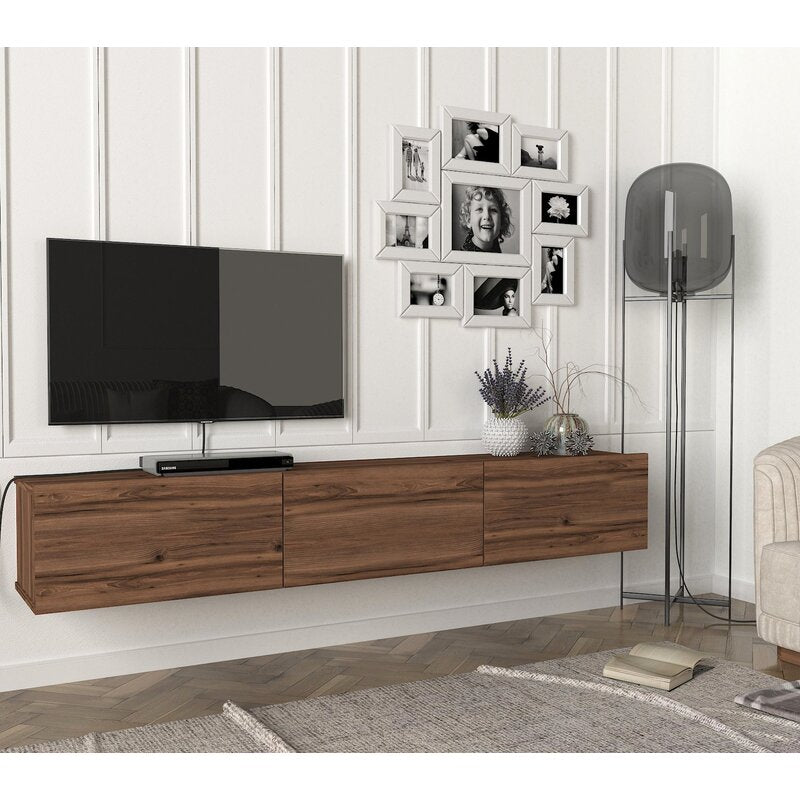 Floating shelf for discount 85 inch tv