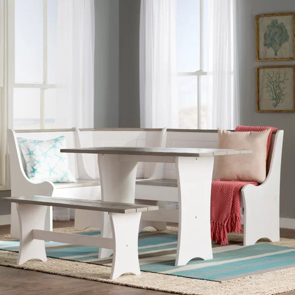Capri blue olivia 3 shop piece breakfast nook dining set