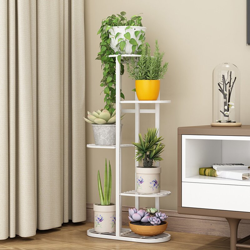 Etagere Plant Stand Rust Resistant and Durable Max Weight Hold of 12 Pounds Per Tier