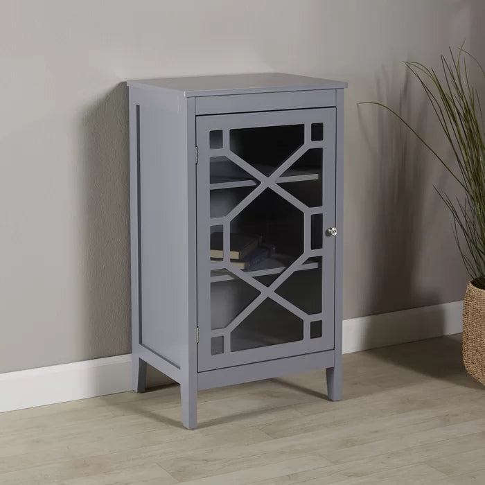 One door shop accent cabinet