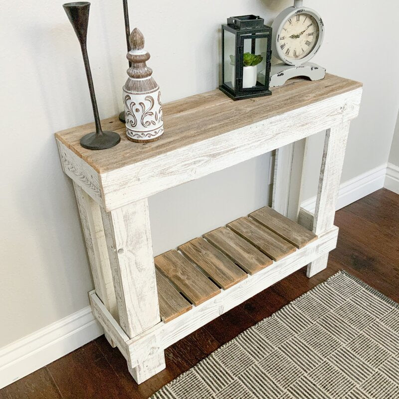 Dunlap solid wood sales console table