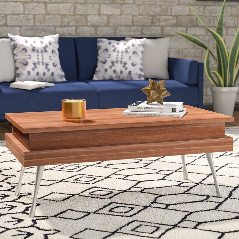 Lenora lift top coffee table with storage sale