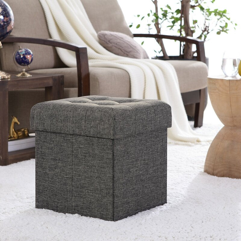 Bantom tufted sales storage ottoman