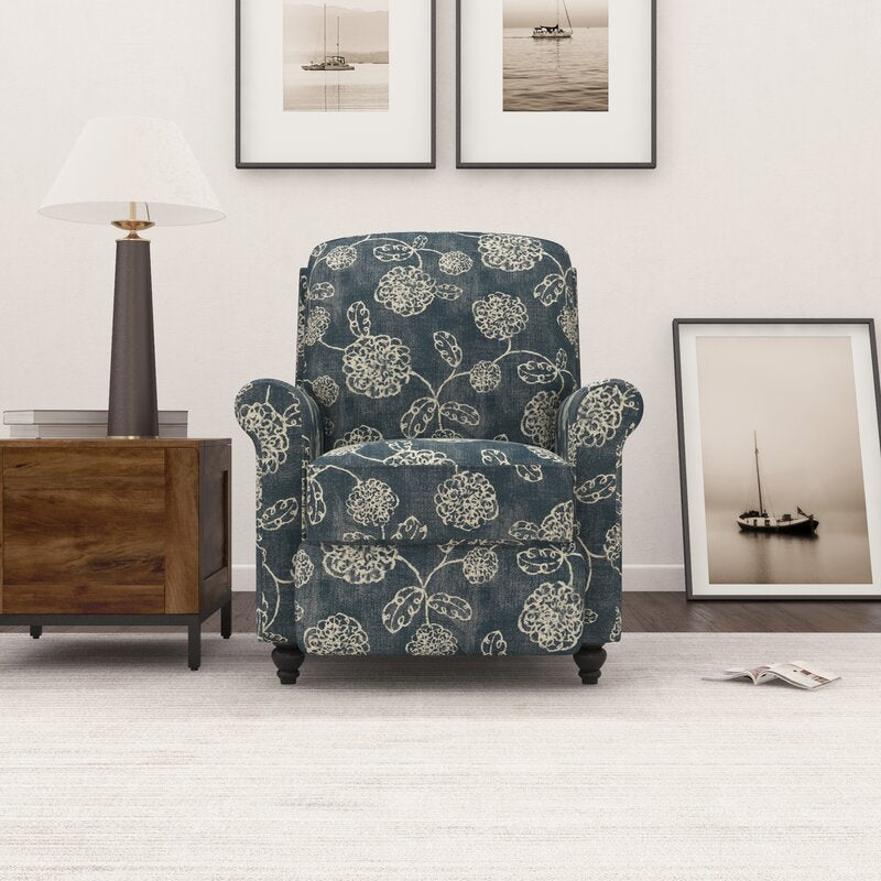 Blue best sale paisley recliner