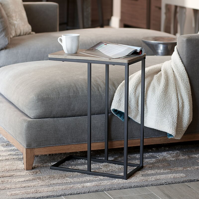 Lisbon 25 Tall C Table End Table Simplistic Style and Versatility