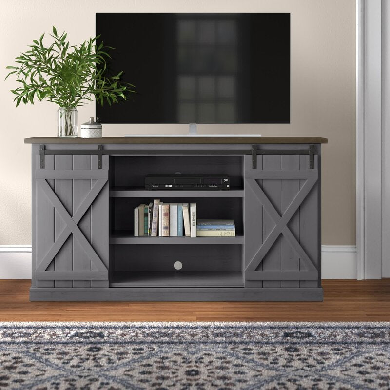 Antique gray tv stand shop