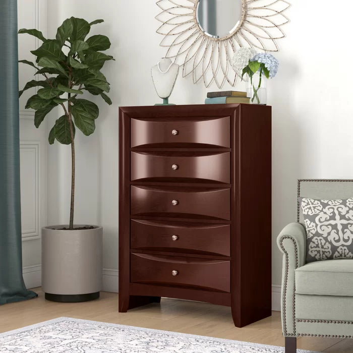 Plenny 5 drawer chest discount