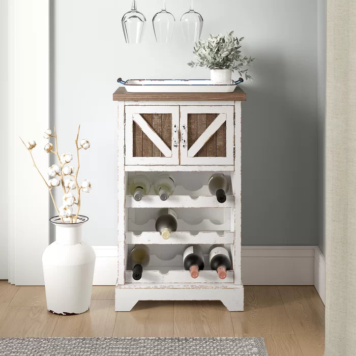 Farmhouse wine sale cabinet