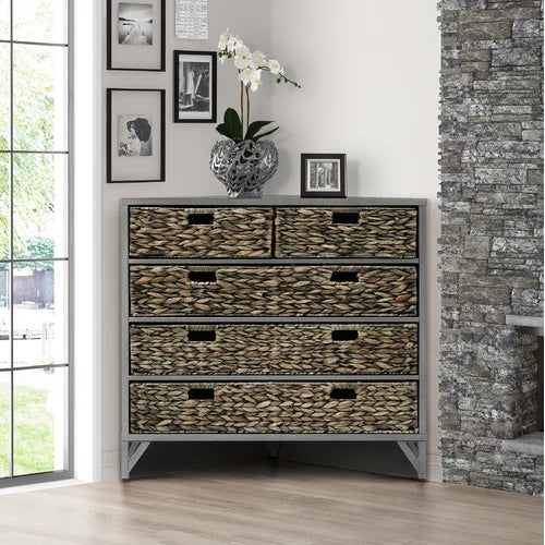 Metal accent chest shop