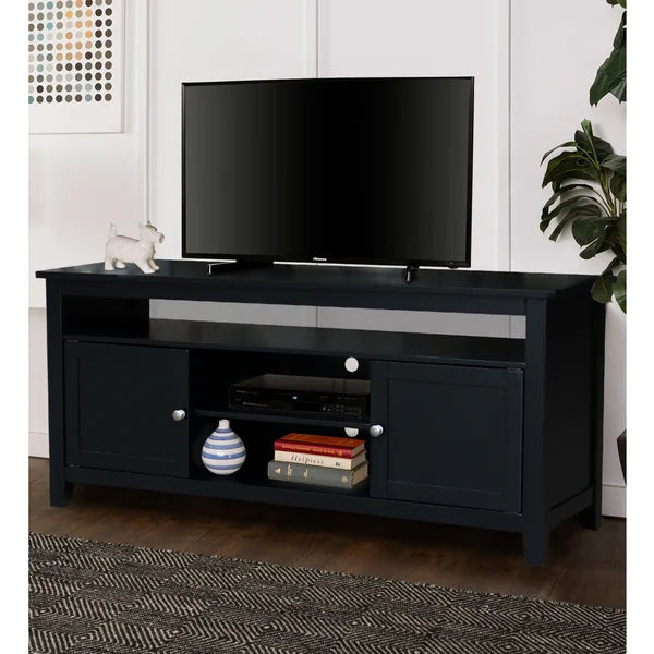 Tv cabinet with on sale soundbar shelf