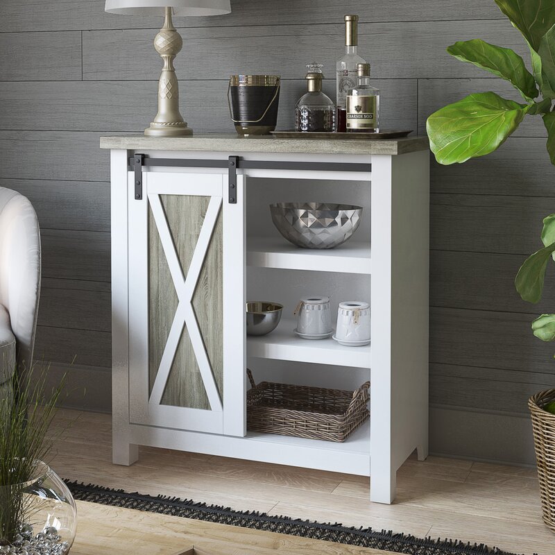 Tishie 1 sales door accent cabinet