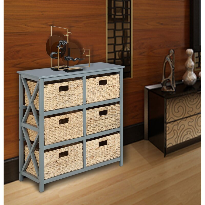 Tall accent top chest of drawers
