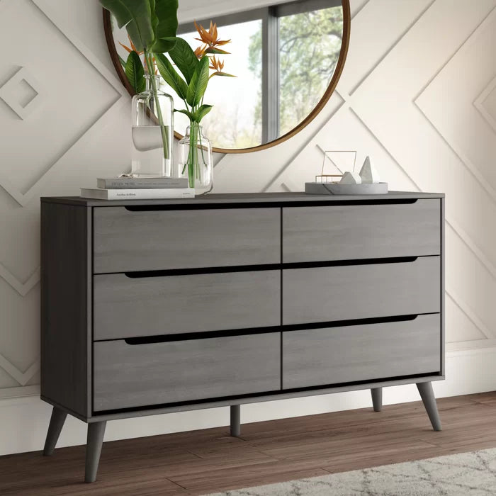 Stalter 6 drawer double dresser new arrivals