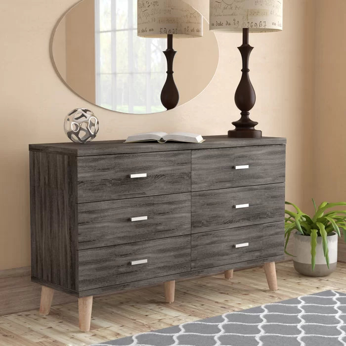Wallingford 6 hot sale drawer double dresser