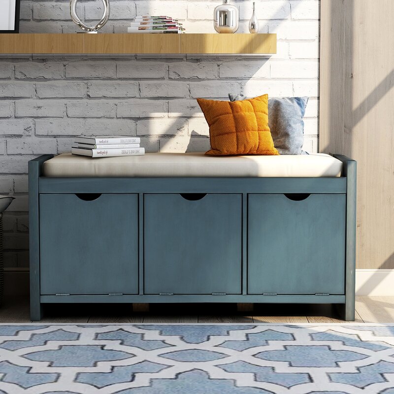 Navy shoe best sale storage