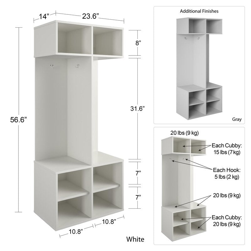 White Toy Organizer Storage you Need to Keep your Child's Playroom or Bedroom Organized