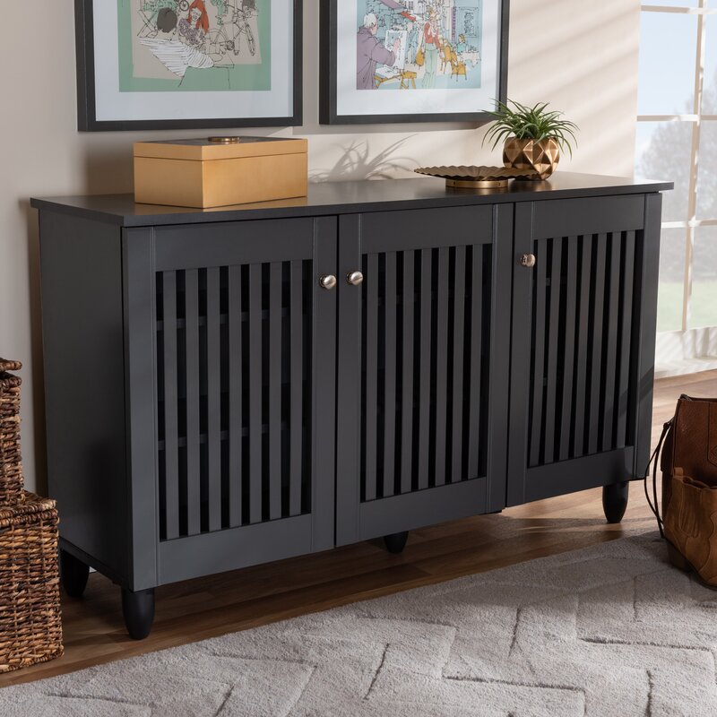 12 Pair Shoe Storage Cabine Modern Design and Ample Storage Space