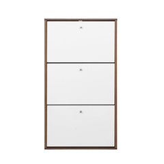 12 Pair Shoe Storage Cabinet Easy Assembled