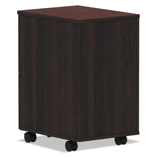 15.38'' Wide 2 Drawer Mobile Vertical Filing Cabinet Contemporary Classic Design