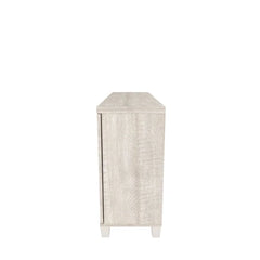 Dusty Gray Oak 16 Pair Shoe Storage Cabinet Provides Spacious Storage Spaces