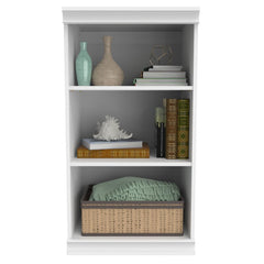 21.38" W Shelving Two Adjustable Shelves Decorative Trim and Full Backer