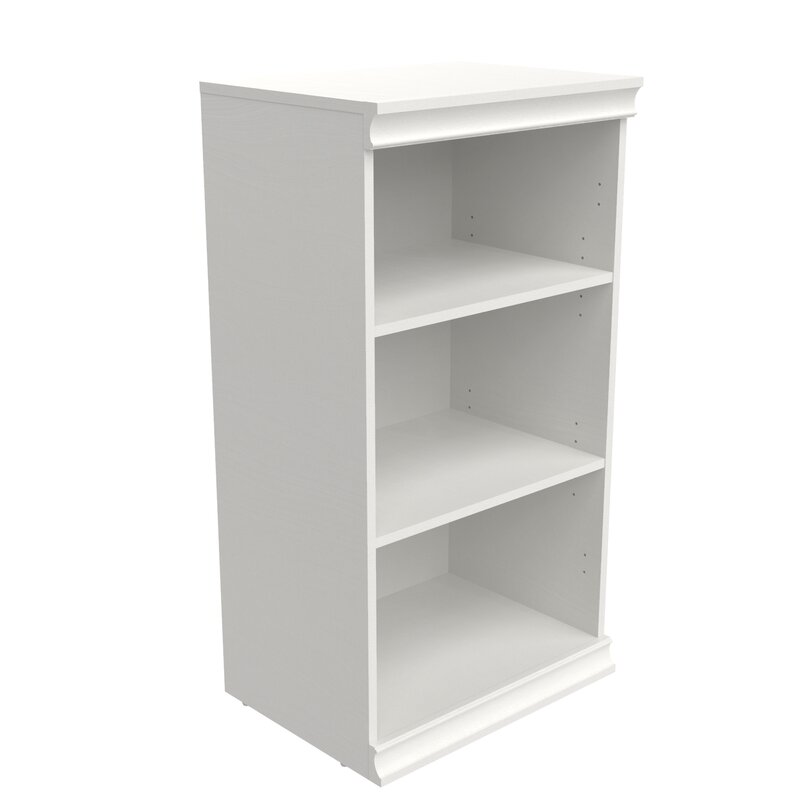21.38" W Shelving Two Adjustable Shelves Decorative Trim and Full Backer