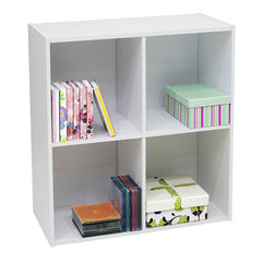 24'' H x 24'' W Cube Bookcase Fit for your Bedroom. Living Room, Entryway Perfect for Orgnize This Cube Bookcase