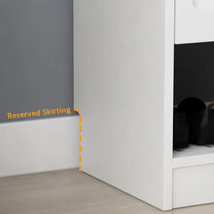 24 Pair Shoe Storage Cabinet Multifunctional Shoe Cabinet Perfect Organize