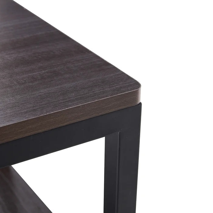 26.6'' Tall C Table End Table Metal Frame is Coated in Anti-Rust Durability and Stability