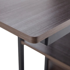 26.6'' Tall C Table End Table Metal Frame is Coated in Anti-Rust Durability and Stability