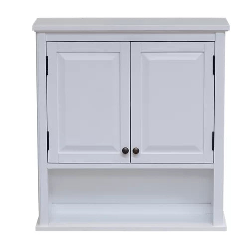 27'' W x 29'' H x 9'' D Wall Mounted Bathroom Cabinet Each Shelf Height Depth