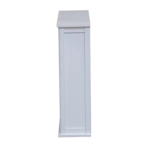 27'' W x 29'' H x 9'' D Wall Mounted Bathroom Cabinet Each Shelf Height Depth