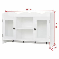 27'' Wide Display Stand Wall Mounted Display Great for Organize