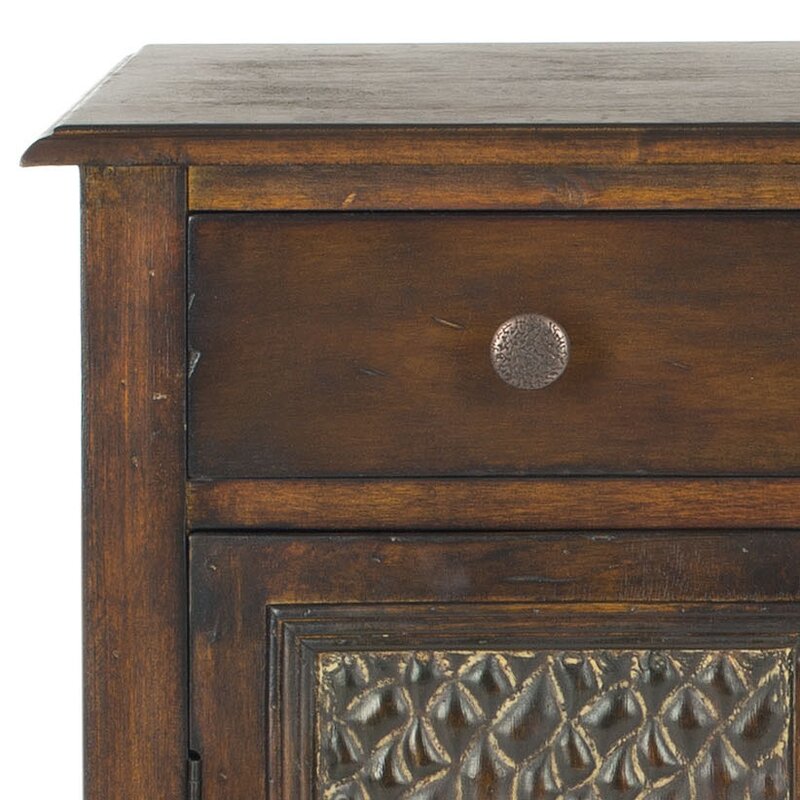29'' Tall Solid Wood 2 - Door Accent Cabinet Great for your Living Room, Bedroom Perfect for Organize