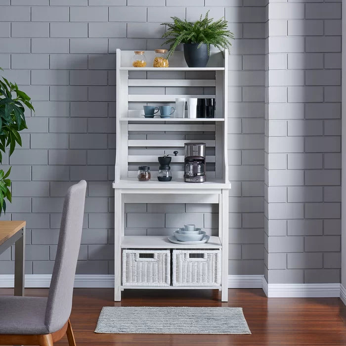 Diy wooden online bakers rack