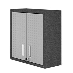 30" H x 30" W x 12" D Floating Garage Storage Cabinet Perfect for Stashing Away Tools and Accessories Without Taking Up Floor Space